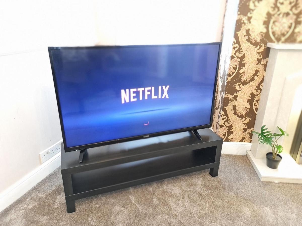 Ferienwohnung Large 3 Bed Flat, Free Parking Newcastle upon Tyne Exterior foto